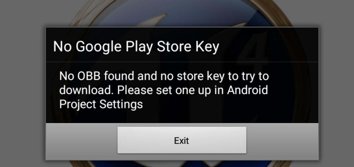虚幻打包安卓-no google play store key错误问题-虚幻社区